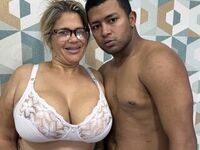 adult couple live cam sex AmandaAndMatheo